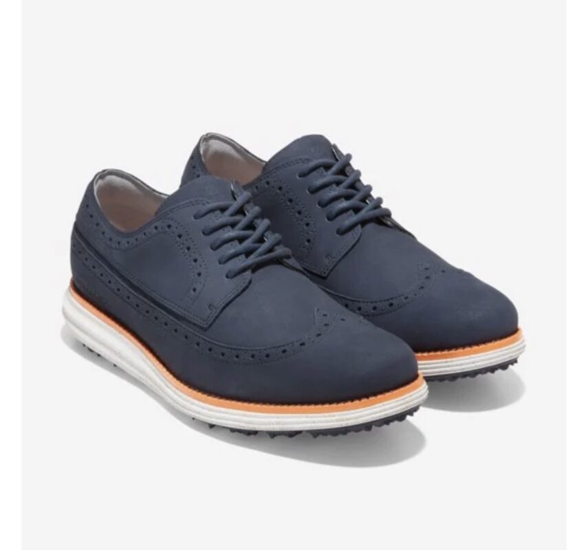 Giày golf Colehaan wing Oxford