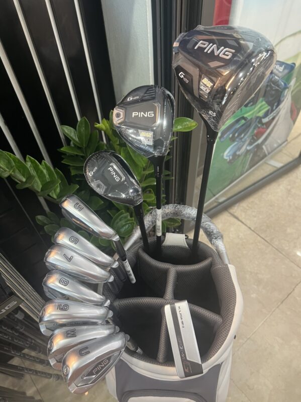 Bộ gậy fullset Ping G425 max SR mới 98%