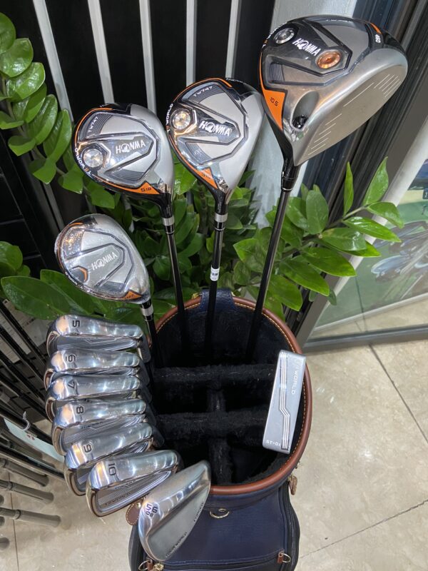 Bộ Gậy HONMA 747 cán Zelos 8s (12 gậy)