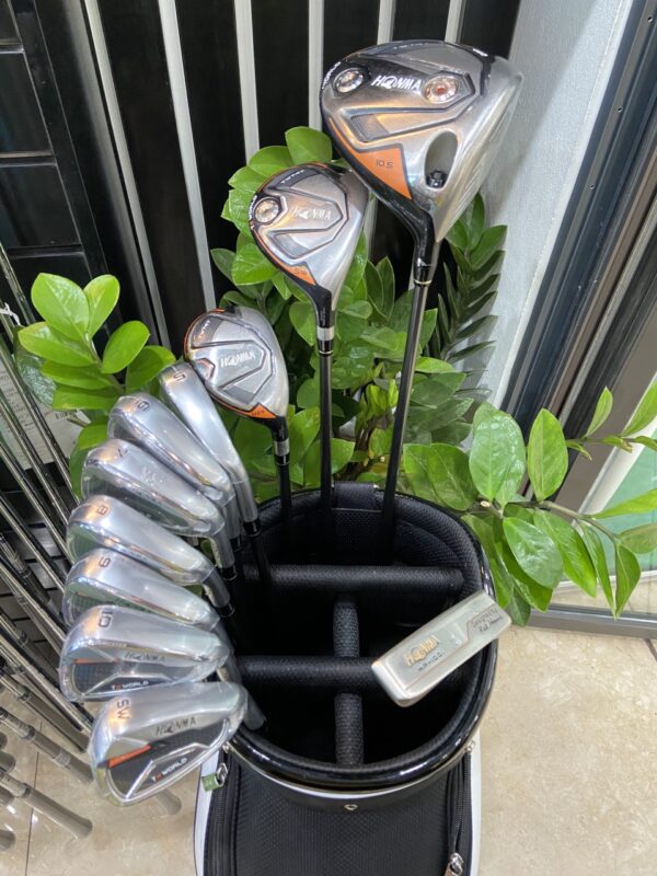 Fullset Honma 747 gồm 11 gậy cán R (bộ sắt chưa bóc)