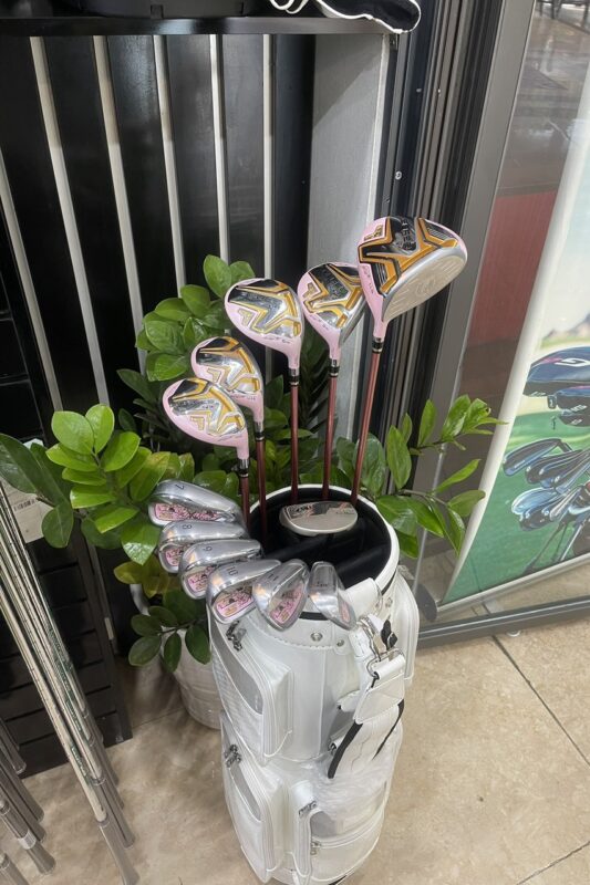 Fullset Honma nữ aizu 3 sao  12 gậy 90%