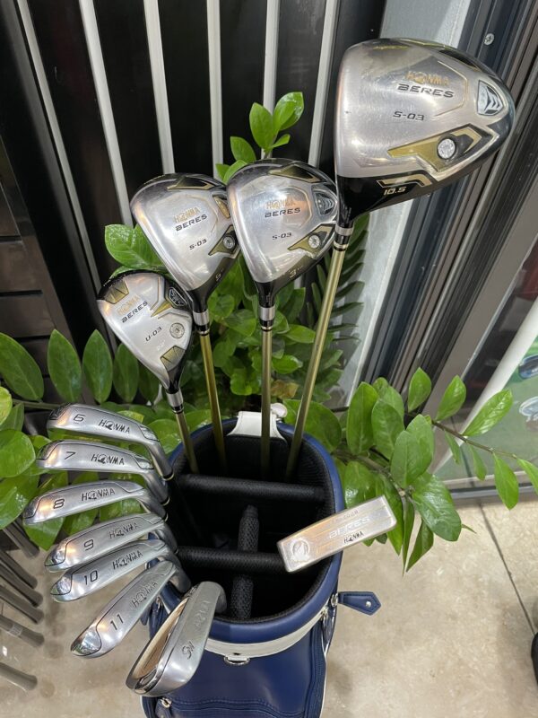 ⛳️Fullset Honma tay trái 2 sao 12 gậy cán R